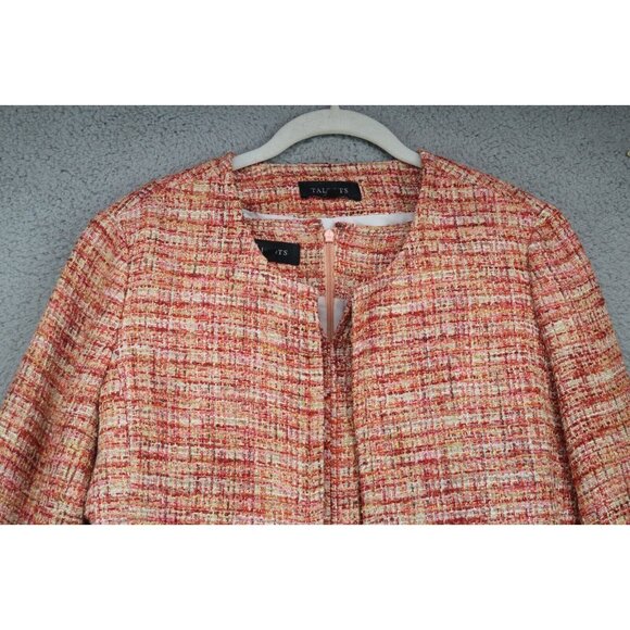 Talbots Tweed Sleeveless Midi Dress & Jacket-Size 14-Office-Career - Picture 4 of 16